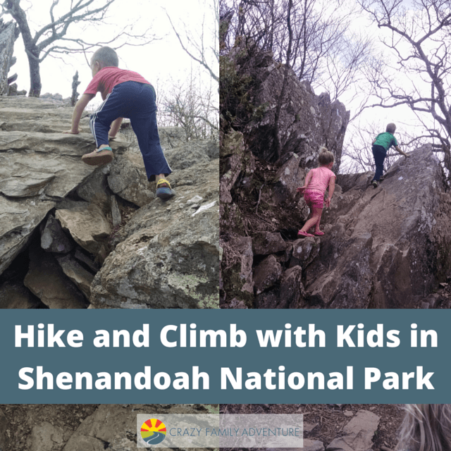 Instagram Hike and Climb with Kids in Shenandoah