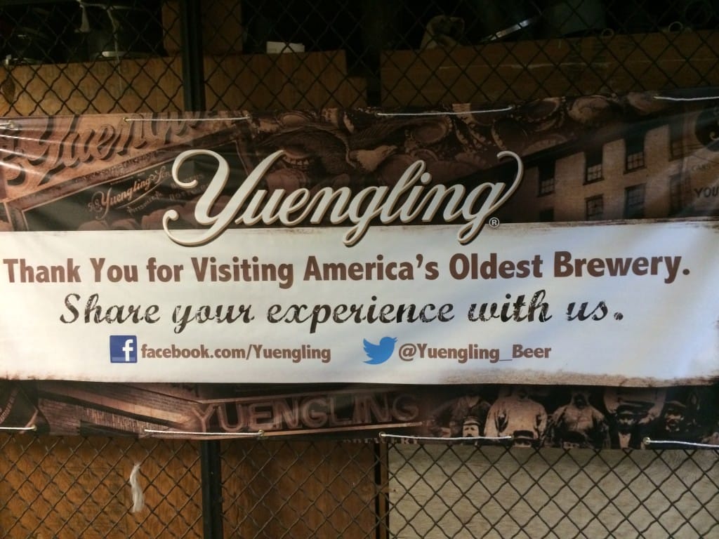 can you tour yuengling brewery
