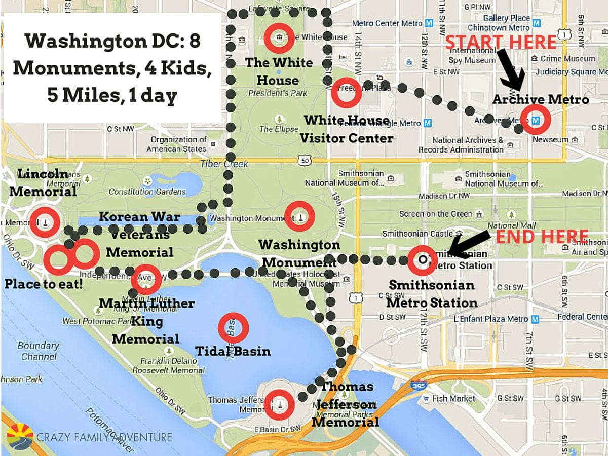 23 Things To Do In Washington DC With Kids 2 Day Itinerary   START HERE 