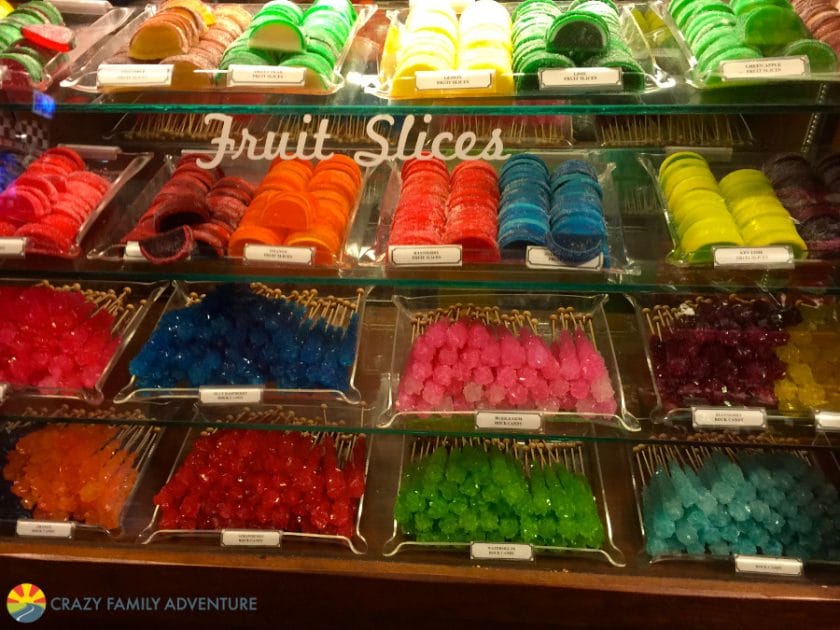 Delicious candy tasting is a must for things to do with kids in Savannah Georgia 