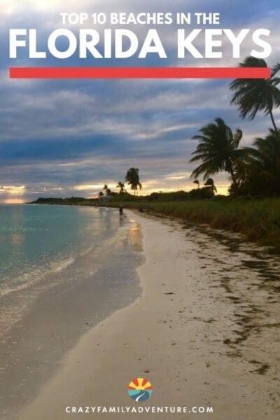 The Florida Keys aren’t known for their beaches but they do still have some good ones! Here we share our top 10 list of the best beaches all up and down the Florida Keys. There are so many beautiful places for hanging out, snorkeling and watching sunset!