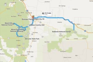 south dakota road trip from minneapolis