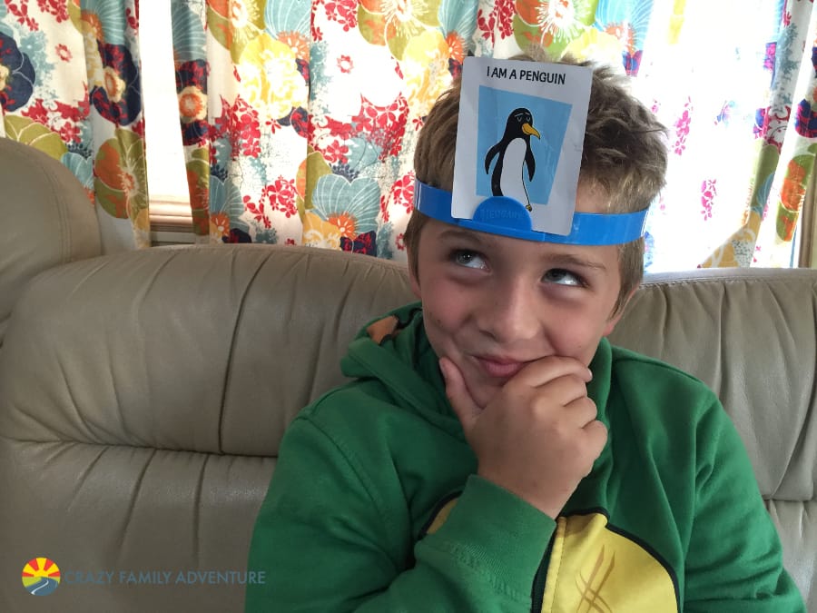 HeadBanz is one of our favorite Family Travel Games