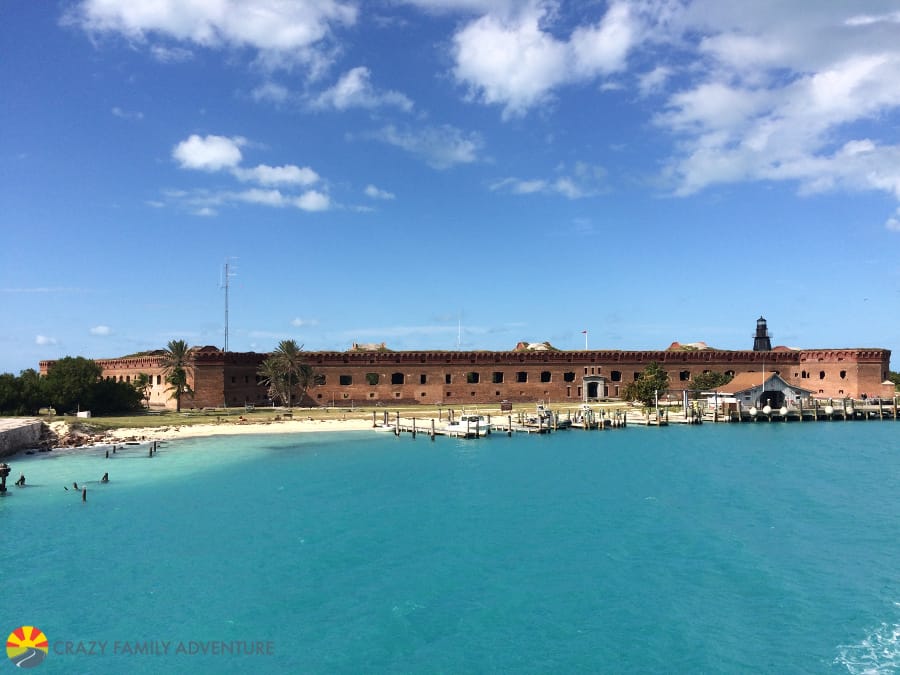 Dry Tortugas arrival