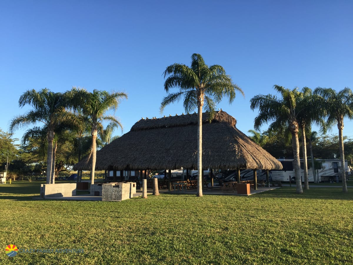 Miami Everglades RV Resort Tiki Hut