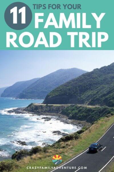 Road Trip With Kids: 11 tips to help make the trip more enjoyable for everyone. Ideas on road trip games to play with the kids in the car, road trip bingo, pit stops, rest stops, healthy snacks and more! Check this out and then hit the road for your family road trip!