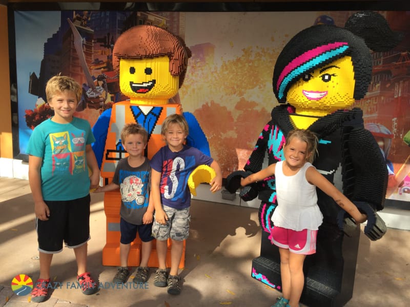 Meeting Emmett and Wildstyle at Legoland!