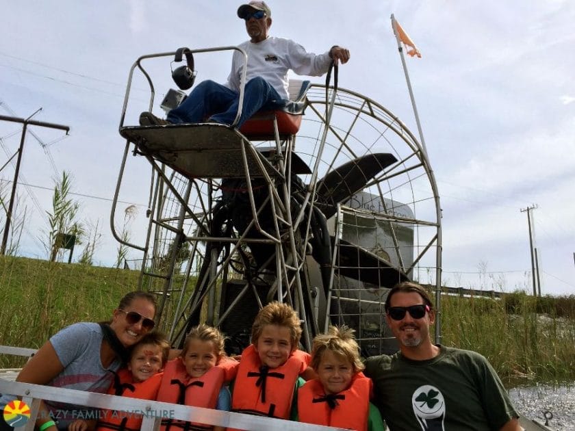 Airboat ride through the Everglades