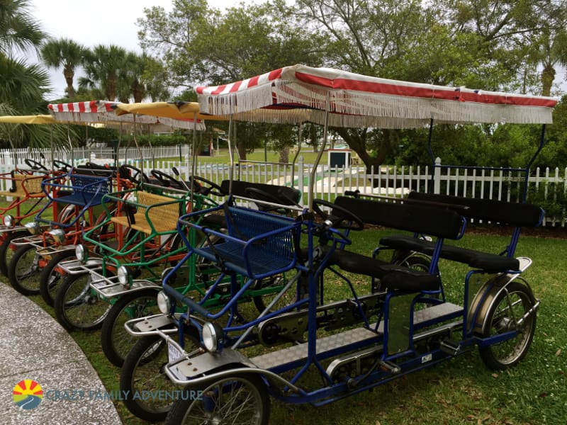 Things to do with kids on Jekyll Island Rent bikes