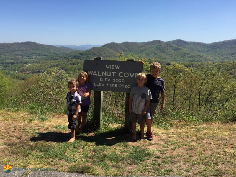 Things to do in asheville with kids - Blue Ridge Parkway