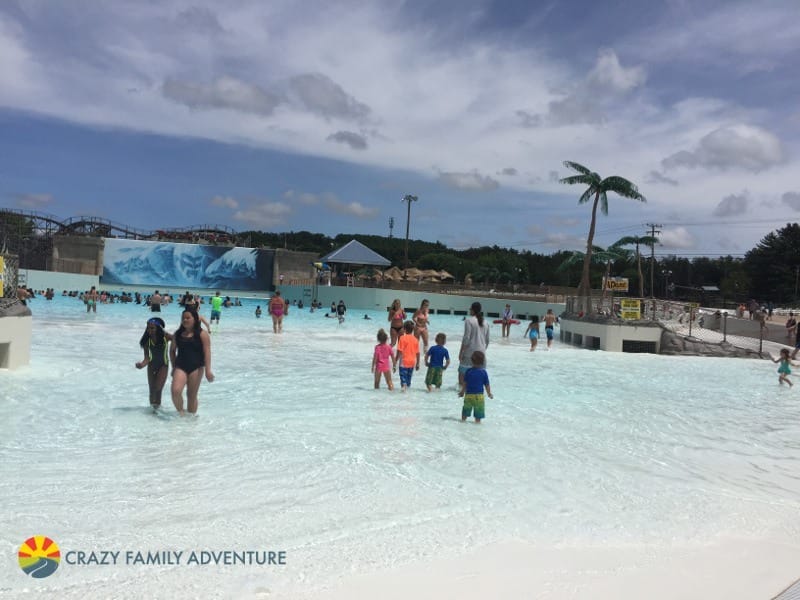 Mt Olympus wave pool - Our Full Time Family RV Adventure - Wisconsin Dells