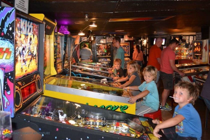 Asheville Pinball Museum is a great thing to do with kids In Asheville