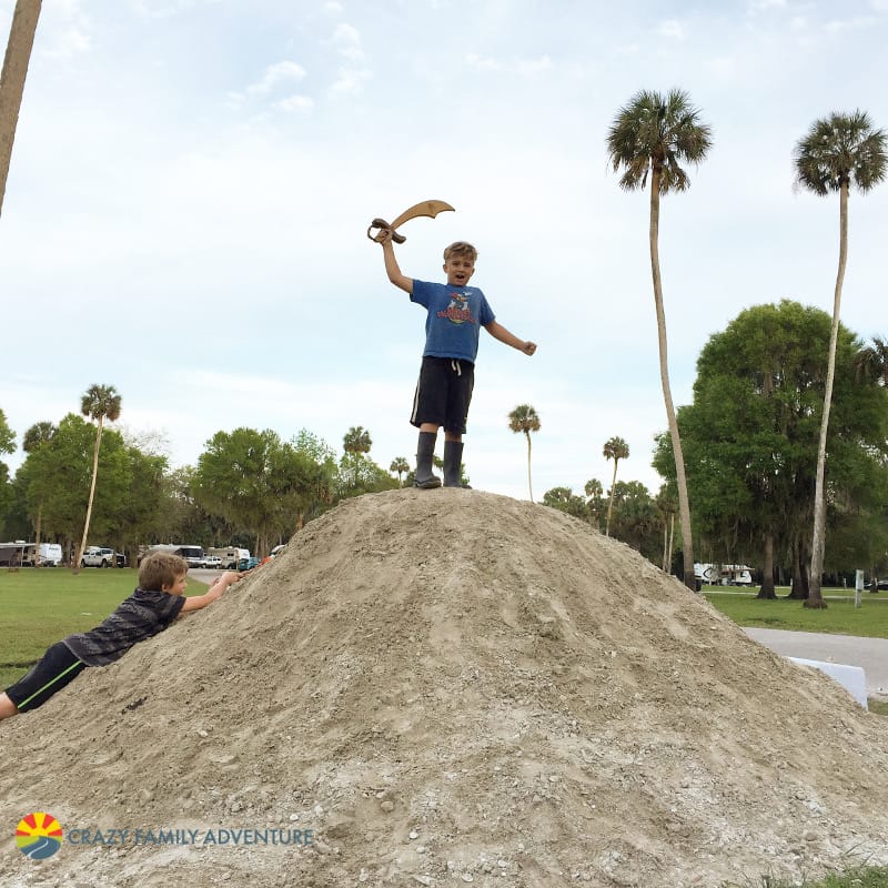 Downtime during Full Time Travel: Outside play