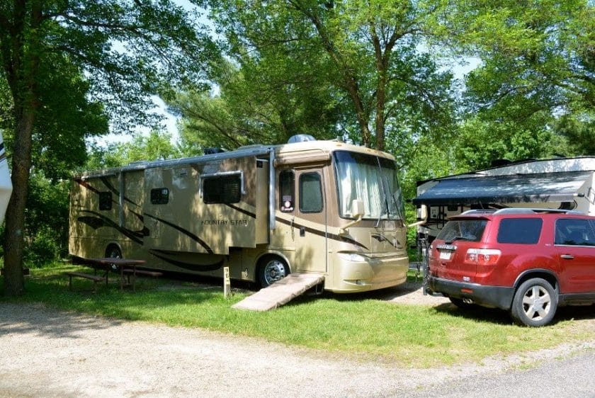 Campgrounds in Wisconsin Dells: KOA