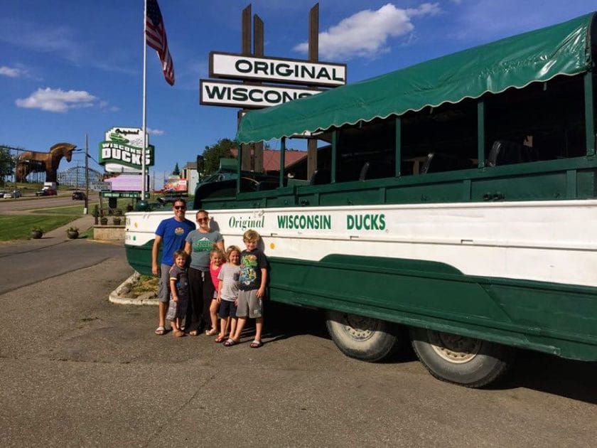 Things To Do In Wisconsin Dells With Kids: Original Wisconsin Ducks