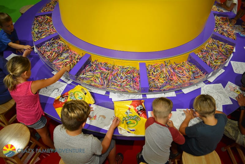 Things To Do At Mall of America With Kids - Crayola Experience