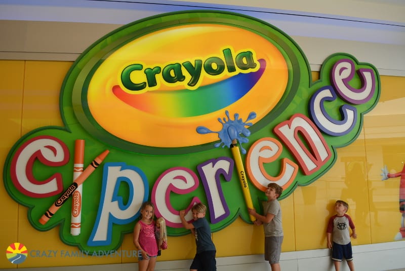 Things To Do At Mall of America With Kids - Crayola Experience