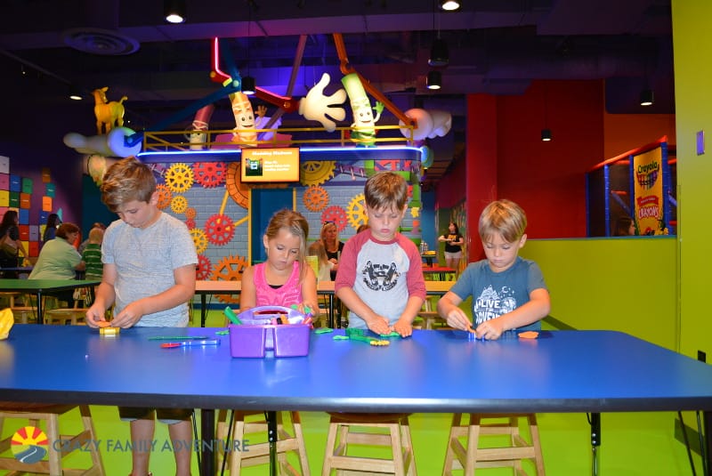 Things To Do At Mall of America With Kids - Crayola Experience