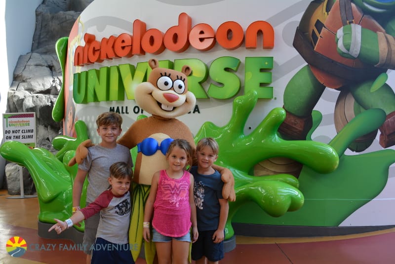 Things To Do At Mall of America With Kids - Nickelodeon Universe