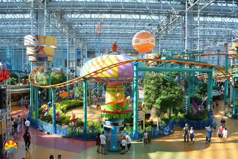 Things To Do At Mall of America With Kids - Nickelodeon Universe