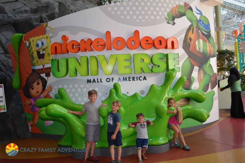 Things To Do At Mall of America With Kids - Nickelodeon Universe