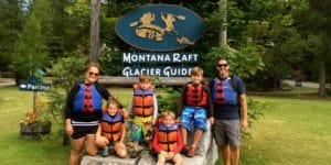 Rafting With Kids With Montana Raft