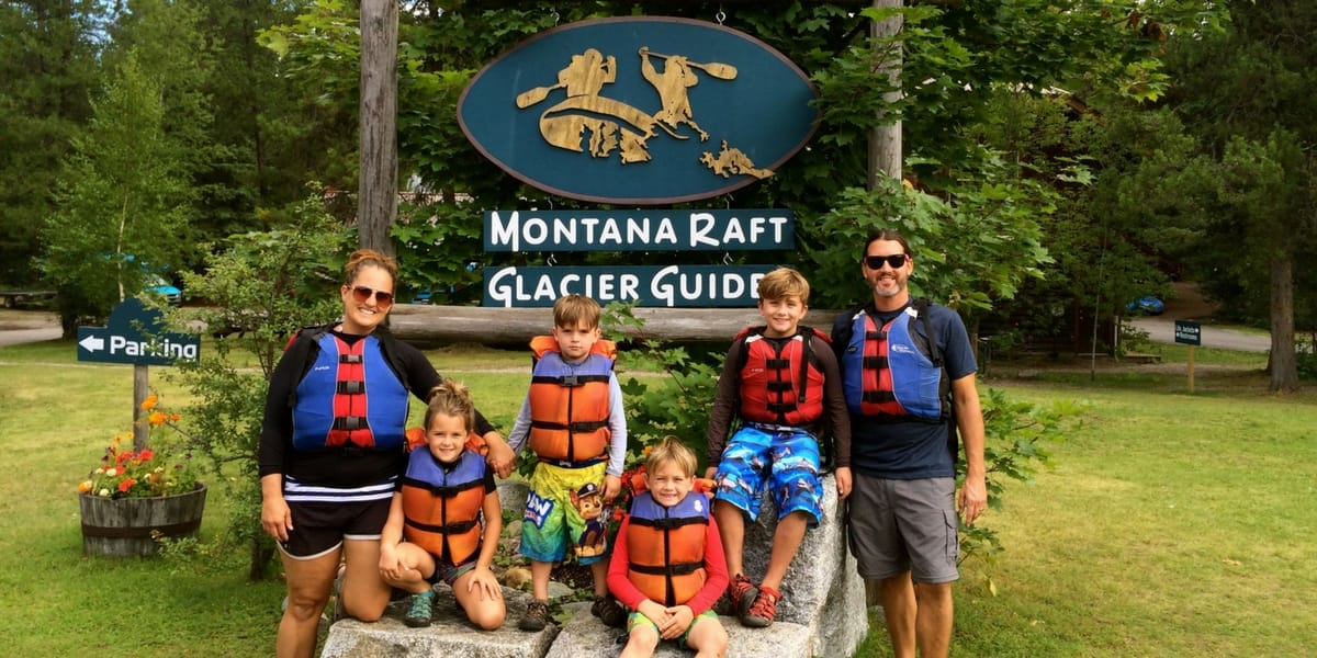 Rafting With Kids With Montana Raft