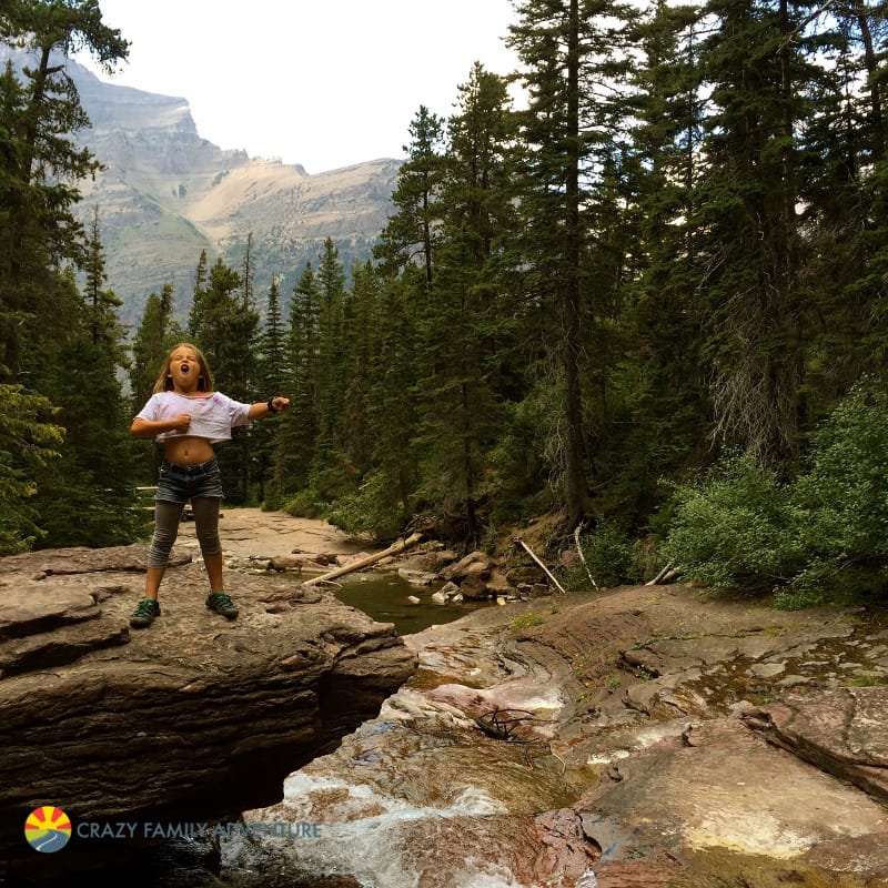 Feeling wild in Glacier National Park