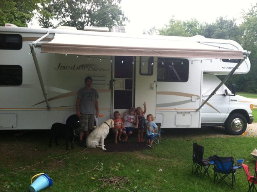 Our first step in becoming a full time RV family: the first RV trip!