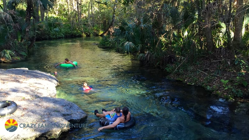 Tubing at Kelly Rock Springs