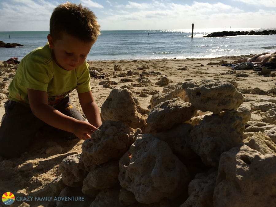 Fort Zachary Taylor Beach in Key West on The Ultimate Florida Road Trip