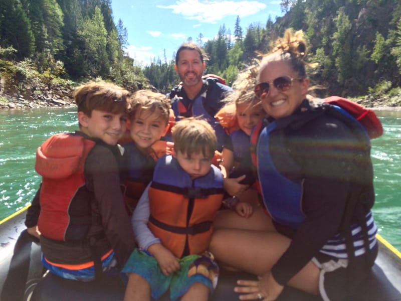 Glacier National Park Itinerary rafting