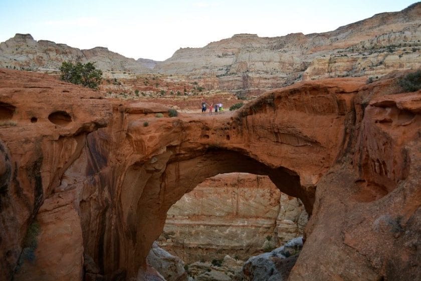 Get on top of an arch at this stop on the Utah Road Trip