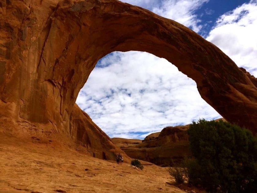 Corona Arch is another great stop in Moab on the ultimate Utah road trip