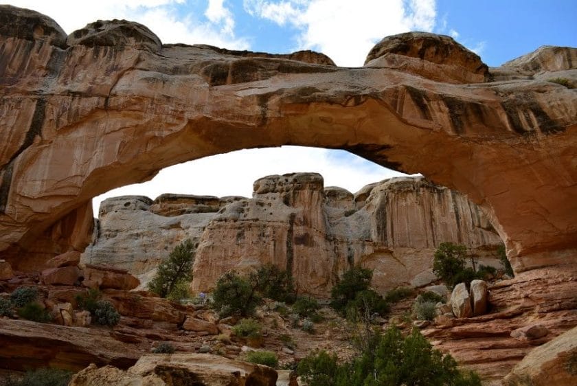 Hickman Bridge: Another great arch to see on the Utah Road Trip