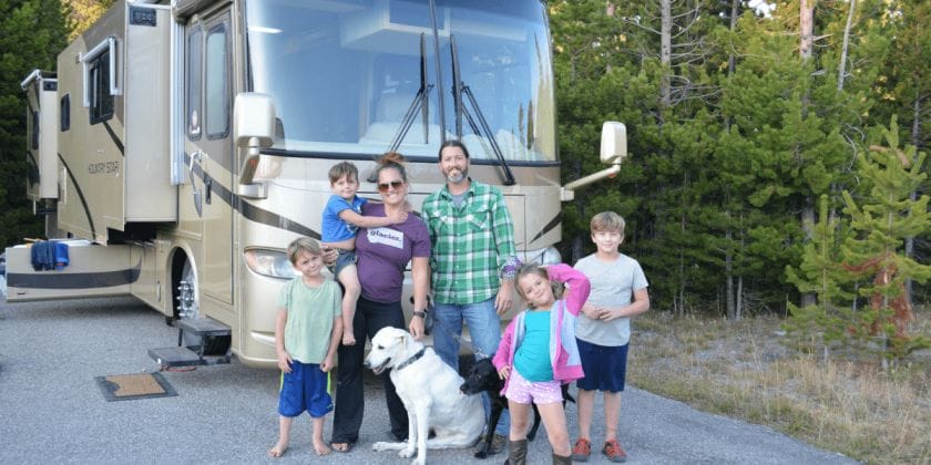 Enjoy Yellowstone camping with your family!