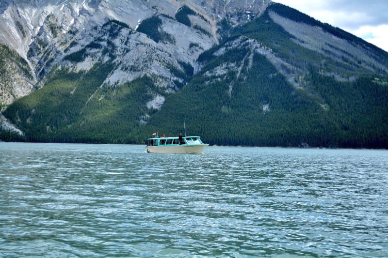 Cruising Lake Minnewanka is one of the great Banff attractions.