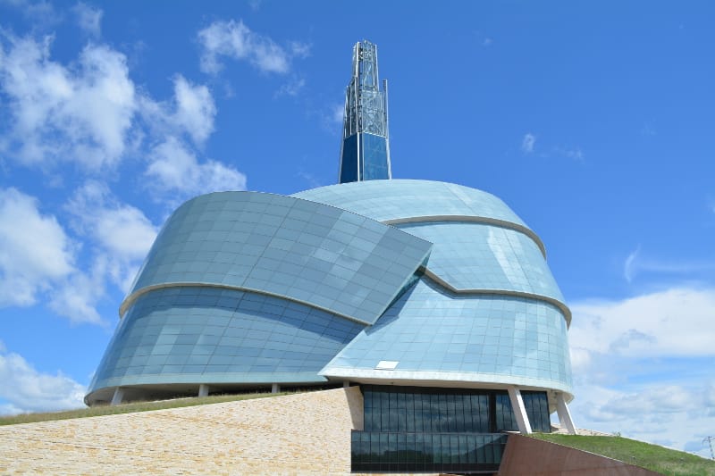 The Canadian Museum For Human Rights was a fantastic education thing to do in Winnipeg