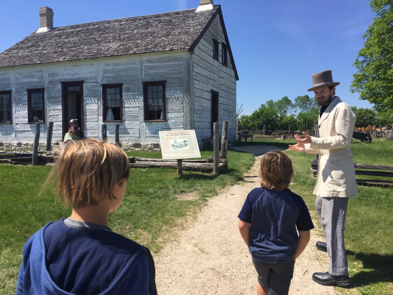 Lower Fort Garry was one of our favorite things to do in Winnipeg. We had so much fun seeing the living history!