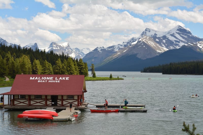 This Banff attraction is both scenic and fun as you get an up close look at Spirit Island.