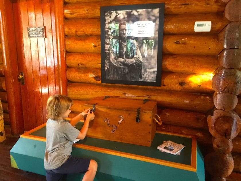 The Xplorer Program in Riding Mountain National Park consisted of a treasure hunt!