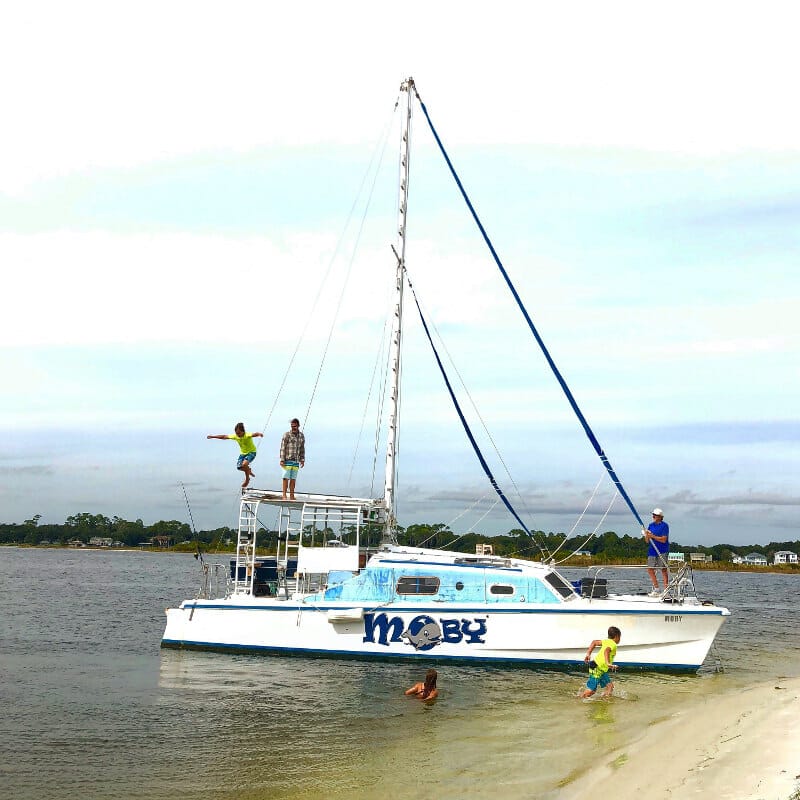 Catamaran trip in Destin, FL