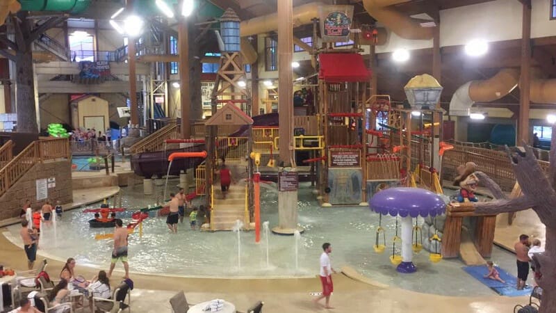 Wilderness water park in Wisconsin Dells.