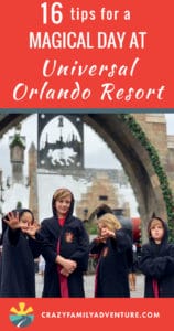 16 tips for a magical day at Universal Orlando Resort! Universal Orlando is an amazing place to visit with kids young and old! The rides are awesome and of course Harry Potter and butter beer!! Here are the ins and outs of how to get the most of your time at Universal.