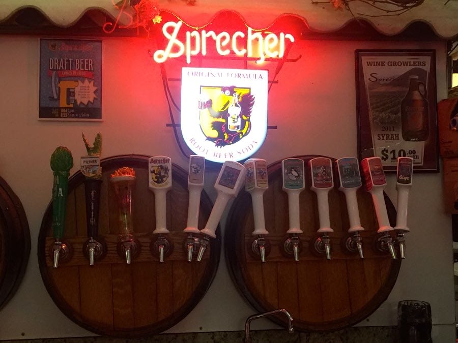 Beer tasting is definitely one of the top things to do in Milwaukee and Sprecher has some of the best.