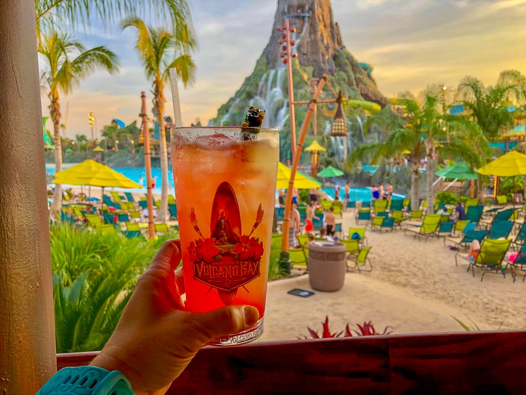 Volcano Bay Drinks