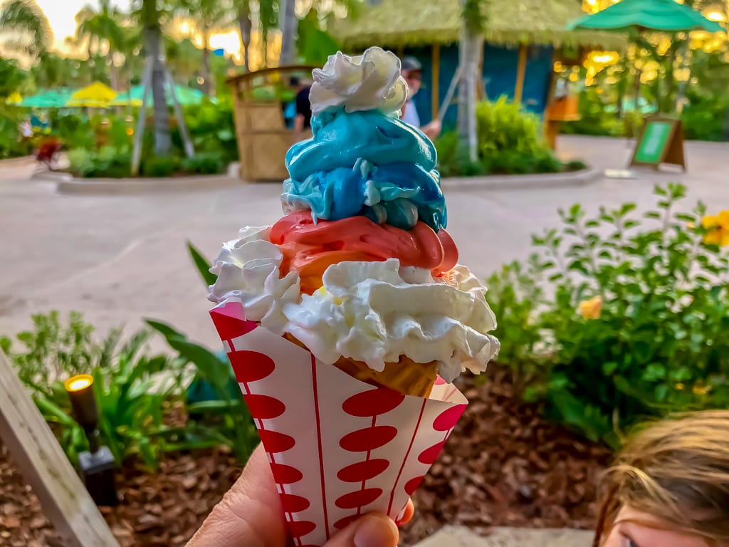 Volcano Bay Ice Cream