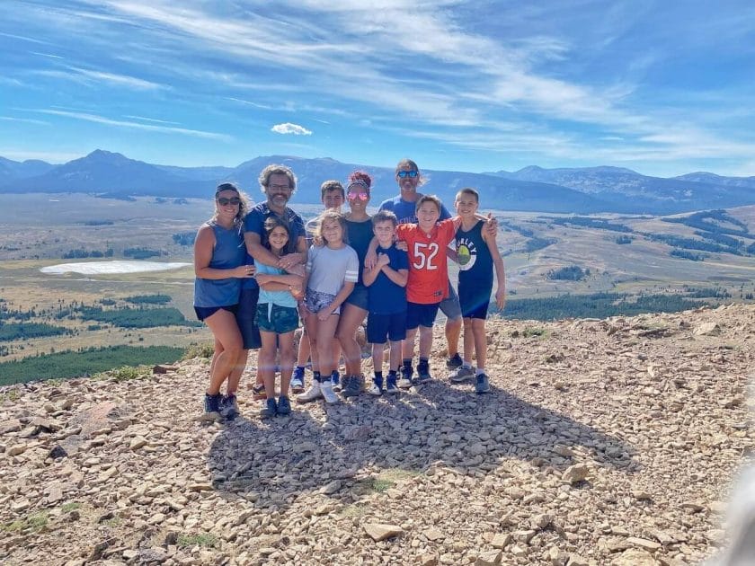 Bunsen Peak by Mammoth Hot Springs