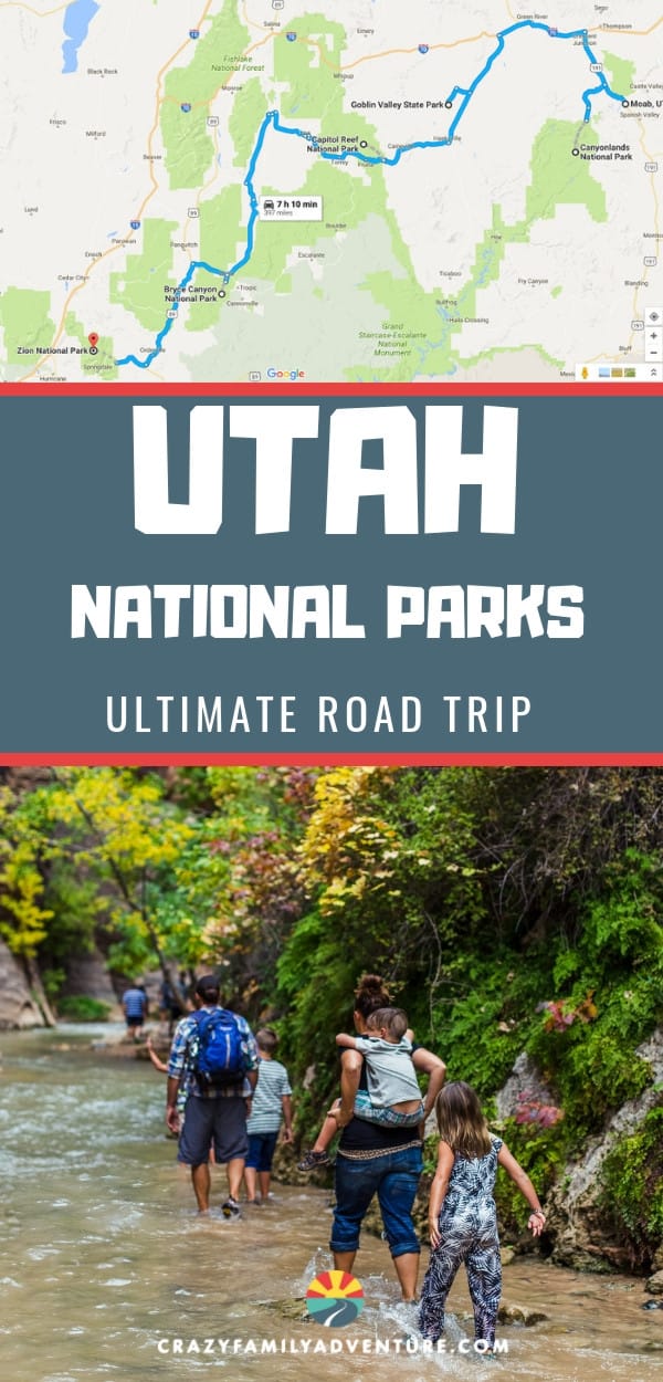 utah state park road trip