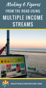 Making 6 figures from the road using multiple income streams. Our entrepreneur journey has been a wild ride and very unplanned and unorganized. But building multiple income streams has always been an important part of our journey.